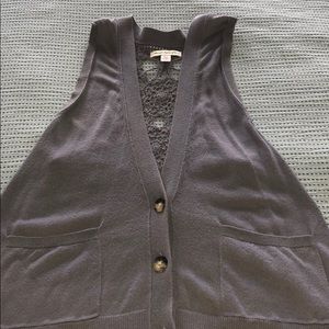 American eagle grey vest